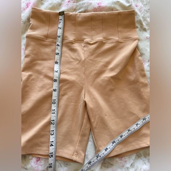 Live The Process Women's Mini/Biker Shorts  Size S EUC Peach/Fleshy Color - Picture 4 of 5